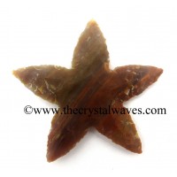 Agate Star Fish Shape Arrowhead